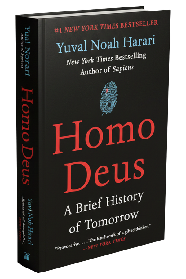 Cover of Homo Deus: A Brief History of Tomorrow
