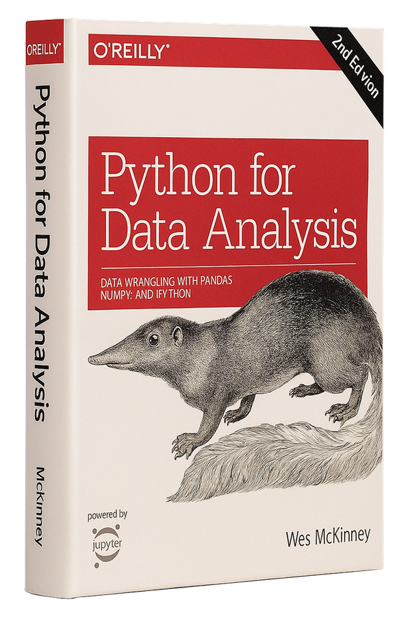Cover of Python for Data Analysis: Data Wrangling with pandas, NumPy, and IPython