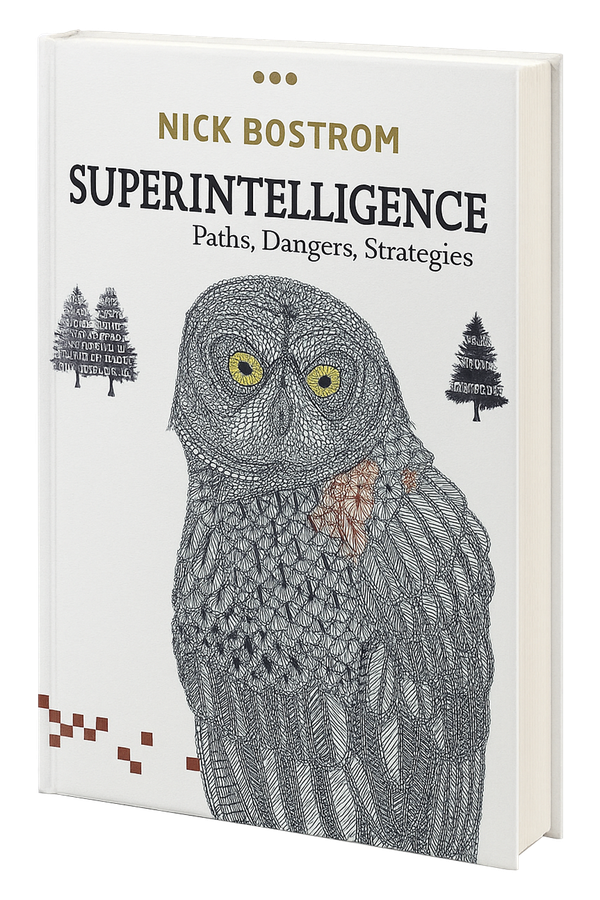 Cover of Superintelligence: Paths, Dangers, Strategies