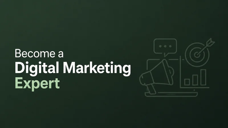 Cover of Become a Digital Marketing Expert