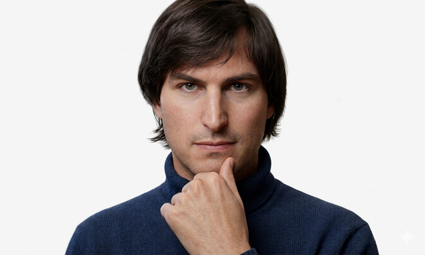 Portrait of Steve Jobs