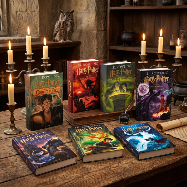 Cover of Harry Potter (J.K. Rowling)
